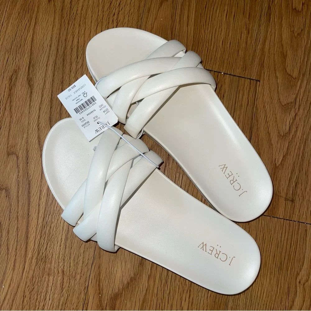 J.CREW Foam Sandals